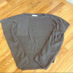 Loft olive poncho tunic